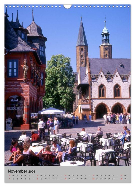 Produktbild: Der Harz und seine Sehensw&uuml;rdigkeiten (Wandkalender 2026 DIN A3 hoch), CALVENDO Monatskalender