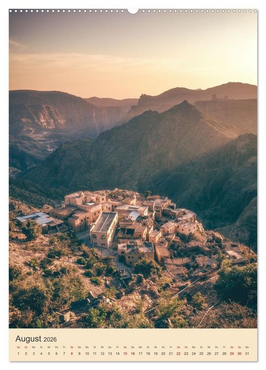 Produktbild: Oman - Sch&auml;tze der Arabischen Halbinsel (hochwertiger Premium Wandkalender 2026 DIN A2 hoch), Kunstdruck in Hochglanz