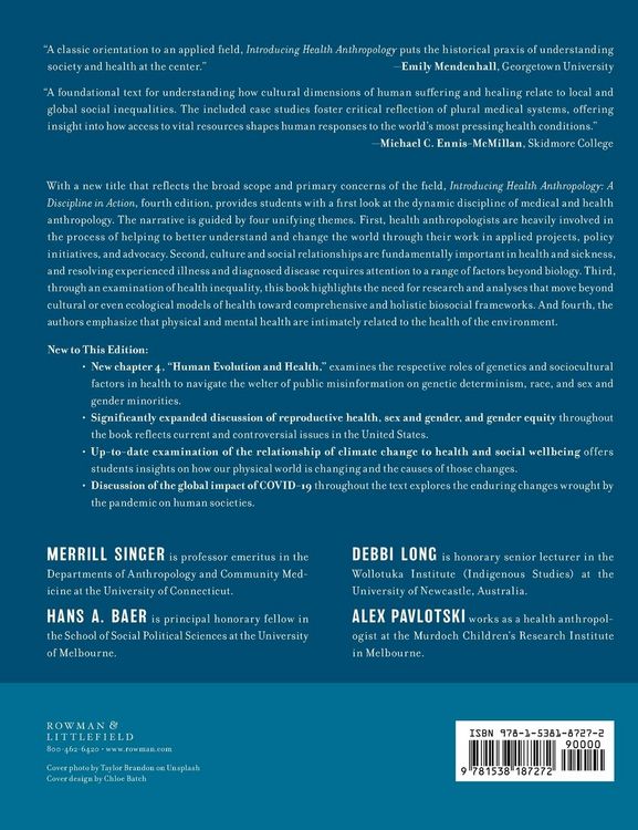 Produktbild: Introducing Health Anthropology