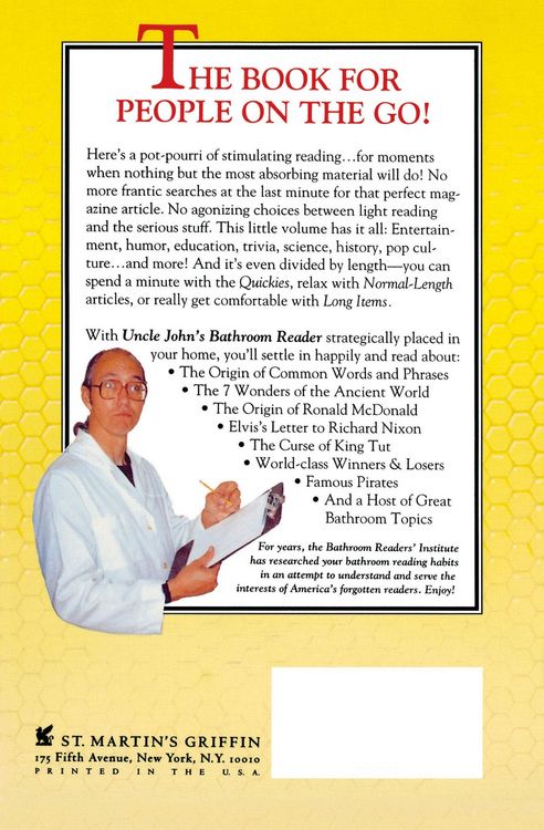 Produktbild: Uncle John's Fourth Bathroom Reader