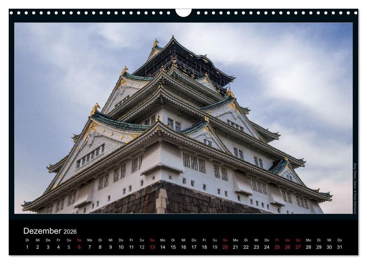 Produktbild: Japan (Wandkalender 2026 DIN A3 quer), CALVENDO Monatskalender