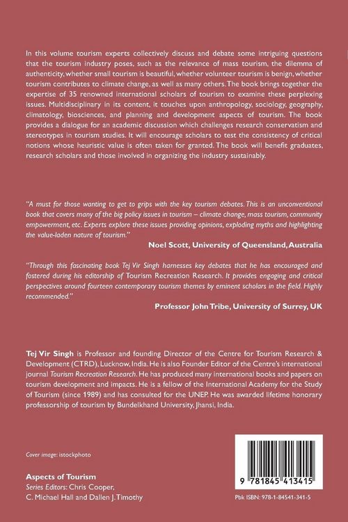 Produktbild: Critical Debates in Tourism