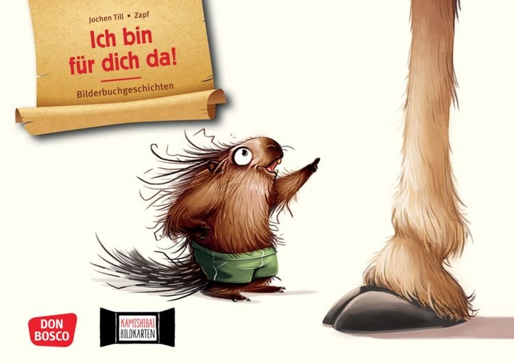 Produktbild: Ich bin für dich da! Kamishibai Bildkartenset