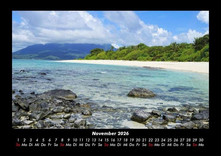 Produktbild: Bali 2026 Fotokalender DIN A3