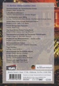 Produktbild: 15.Berliner Milit&auml;rmusikfest 2009
