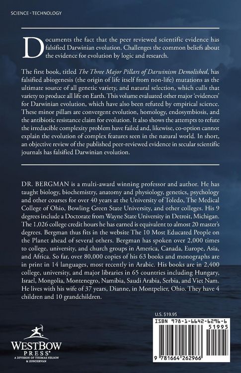 Produktbild: The Last Pillars of Darwinian Evolution Falsified