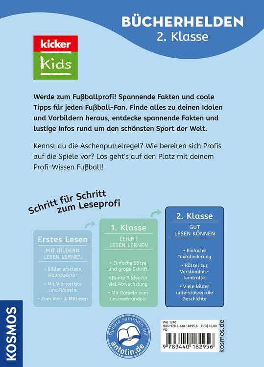 Produktbild: kicker Kids, Profi-Wissen Fu&szlig;ball