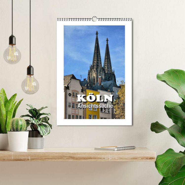 Produktbild: K&ouml;ln - Ansichtssache (Wandkalender 2026 DIN A3 hoch), CALVENDO Monatskalender