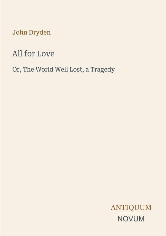 Produktbild: All for Love