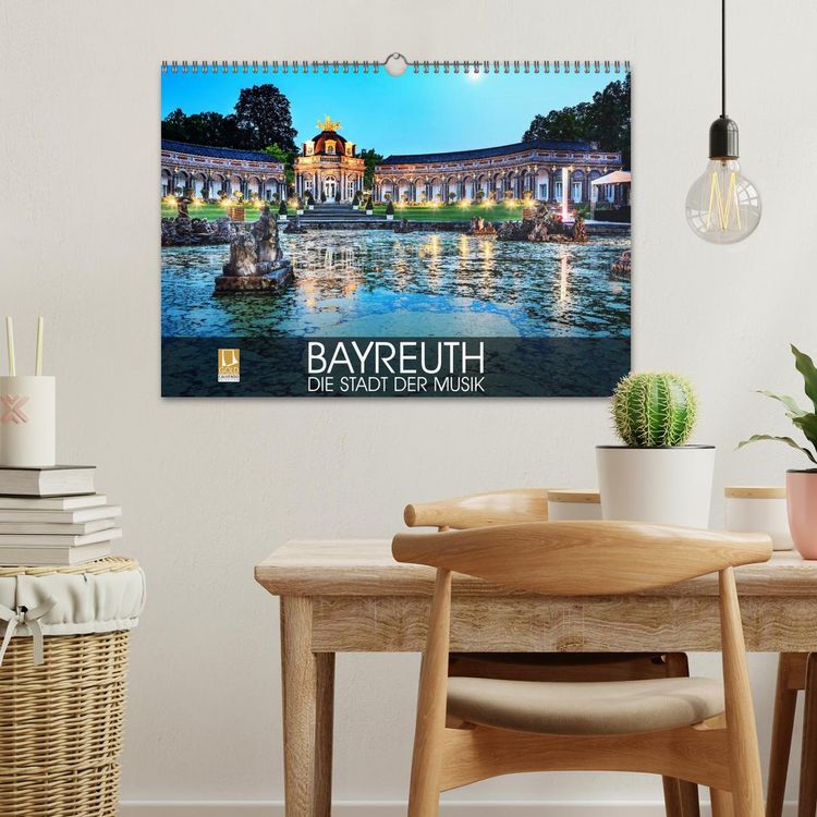 Produktbild: Bayreuth - die Stadt der Musik (Wandkalender 2026 DIN A3 quer), CALVENDO Monatskalender