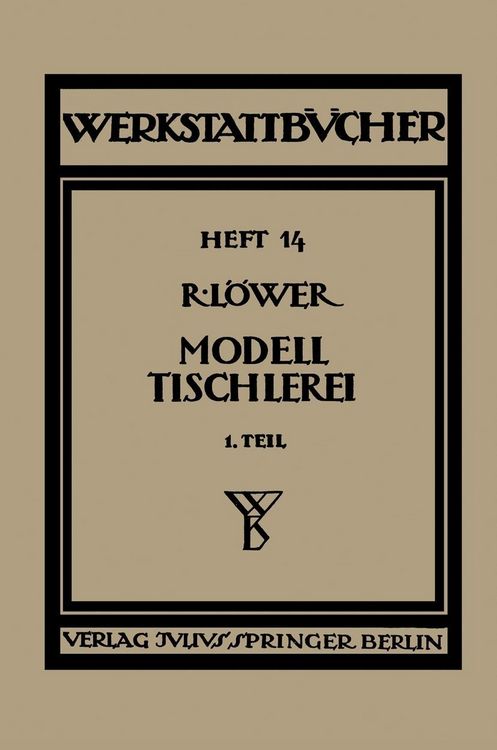Produktbild: Modelltischlerei