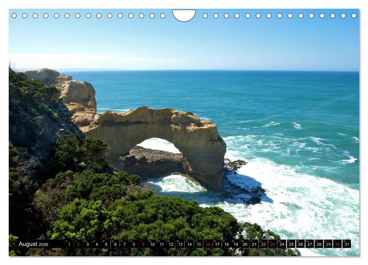 Produktbild: Australien - Die Great Ocean Road (Wandkalender 2026 DIN A4 quer), CALVENDO Monatskalender