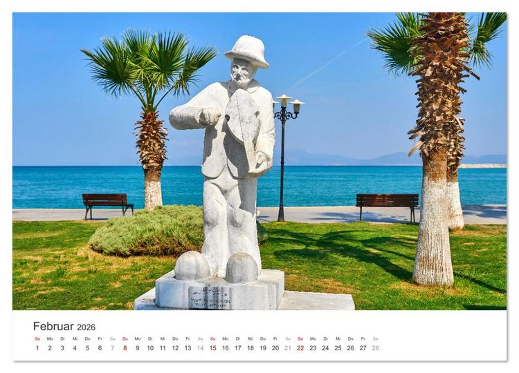 Produktbild: Urlaub in Kusadasi - Sonne, Strand und Kultur in der T&uuml;rkei (hochwertiger Premium Wandkalender 2026 DIN A2 quer), Kunstdruck in Hochglanz