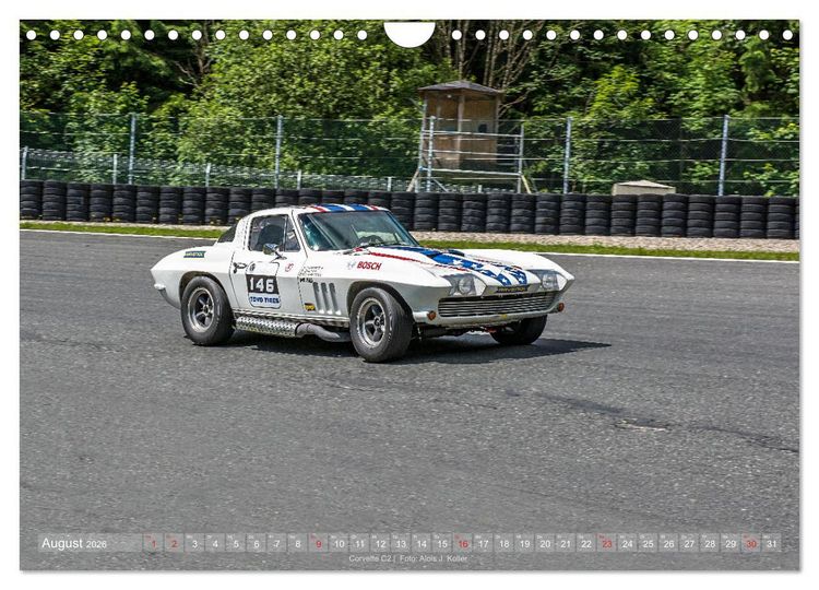 Produktbild: Corvette Racing 2026 (Wandkalender 2026 DIN A4 quer), CALVENDO Monatskalender