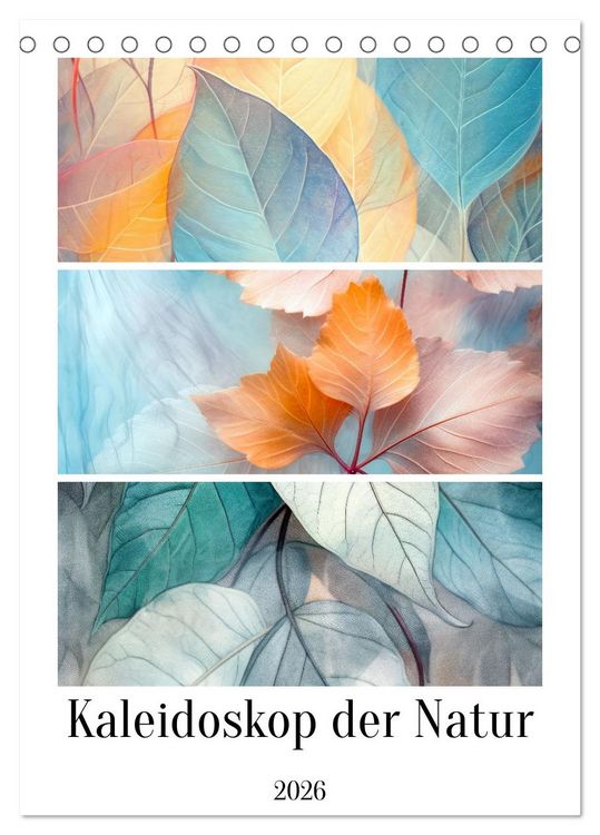 Produktbild: Kaleidoskop der Natur (Tischkalender 2026 DIN A5 hoch), CALVENDO Monatskalender