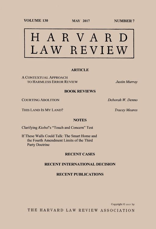 Produktbild: Harvard Law Review: Volume 130, Number 7 - May 2017