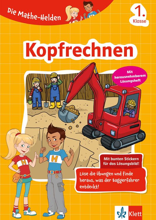 Produktbild: Die Mathe-Helden Kopfrechnen 1. Klasse