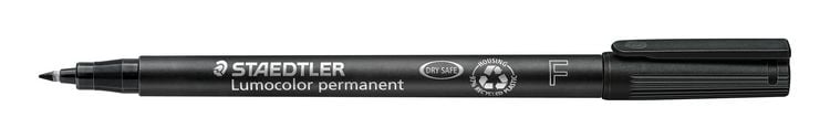 Produktbild: STAEDTLER Folienschreiber Lumocolor F permanent schwarz