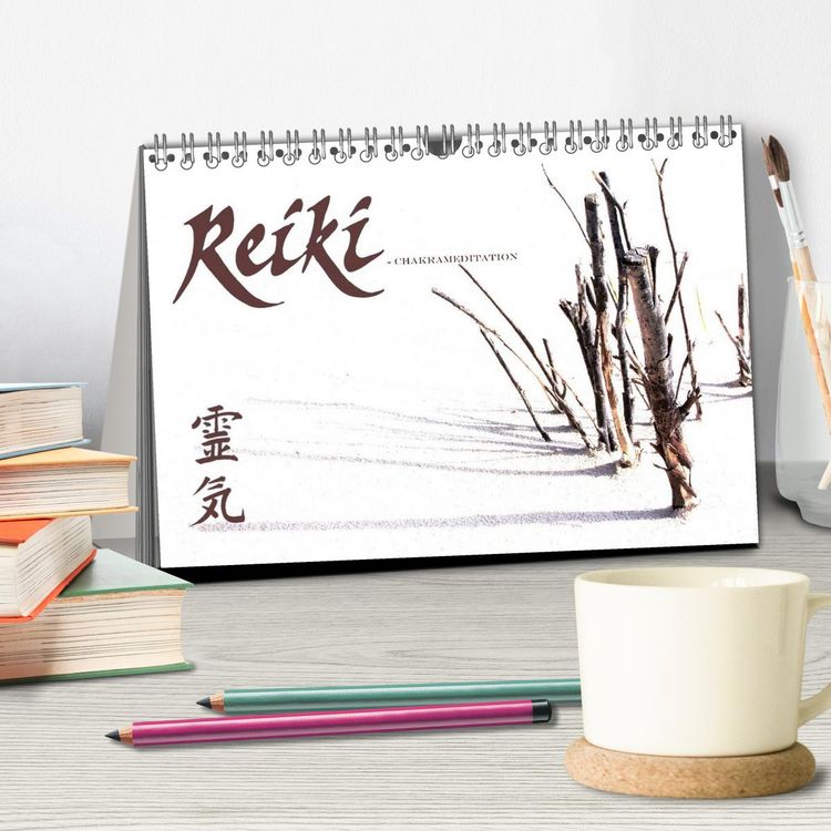 Produktbild: REIKI - Chakrameditation (Tischkalender 2026 DIN A5 quer), CALVENDO Monatskalender