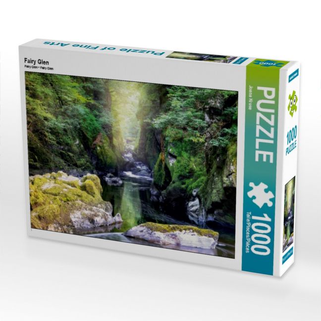 Produktbild: CALVENDO Puzzle Fairy Glen | 1000 Teile Lege-Gr&ouml;&szlig;e 64x48cm Foto-Puzzle f&uuml;r gl&uuml;ckliche Stunden