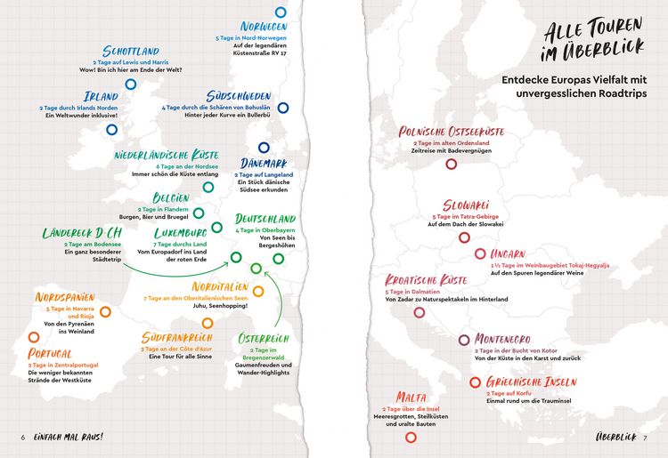 Produktbild: MARCO POLO Einfach mal raus! Unvergessliche Roadtrips in Europa
