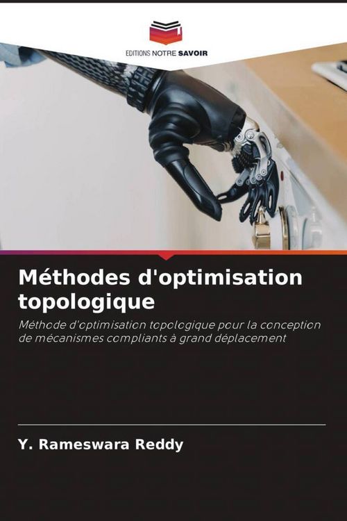 Produktbild: M&eacute;thodes d'optimisation topologique