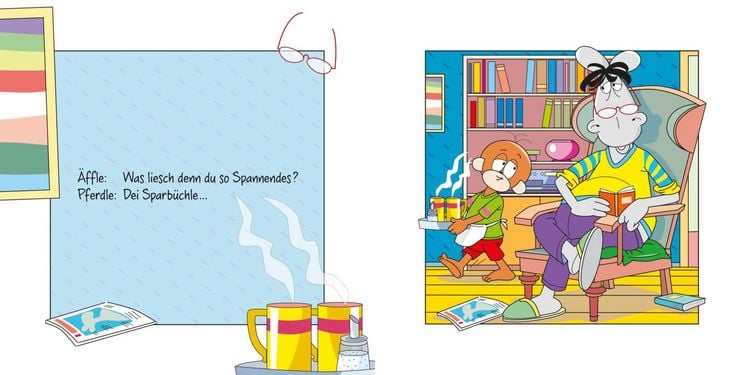 Produktbild: &Auml;ffle & Pferdle: Lacha isch gsund!