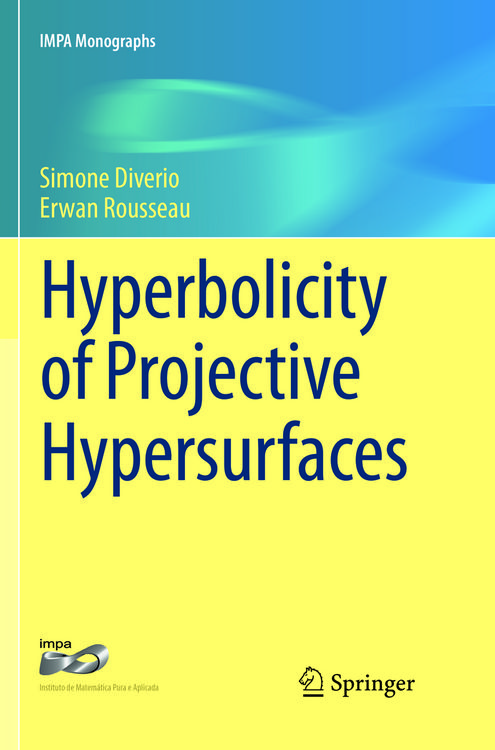 Produktbild: Hyperbolicity of Projective Hypersurfaces