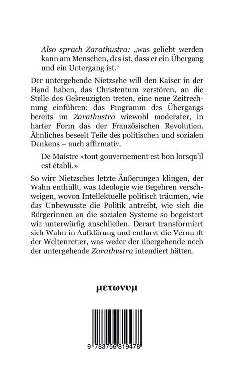 Produktbild: &Uuml;bergang zum Untergang