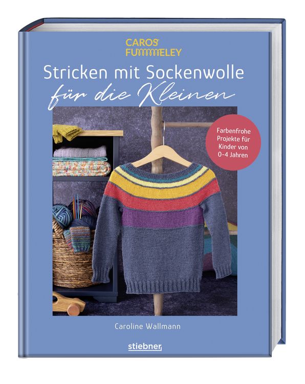 Produktbild: Stricken mit Sockenwolle f&uuml;r die Kleinen