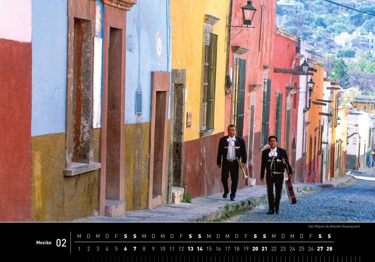 Produktbild: Mexiko Premiumkalender 2027