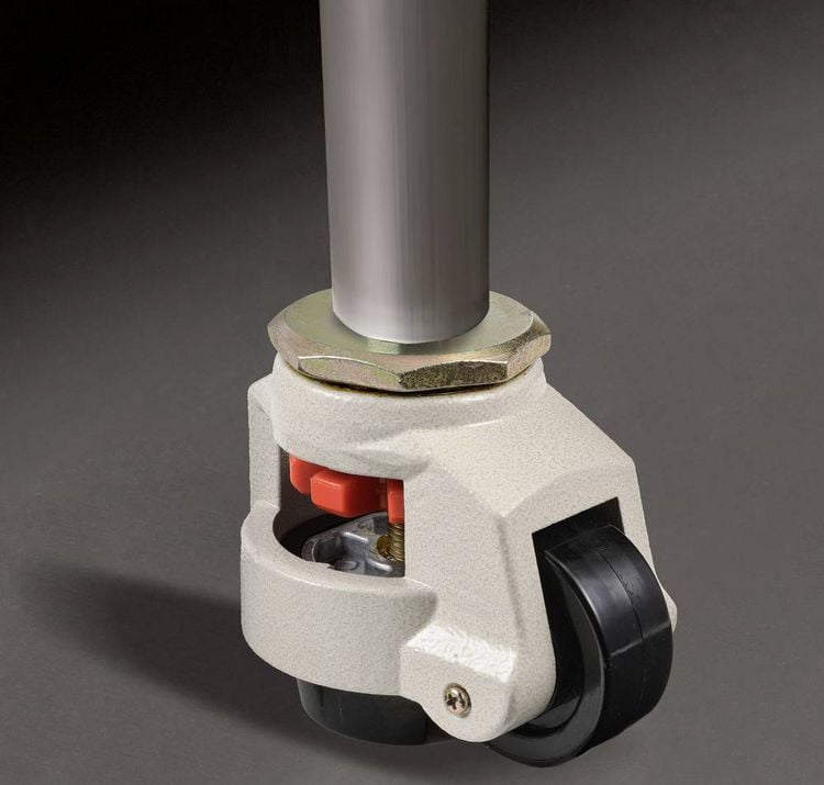 Produktbild: TOOLCRAFT TO-7908105 Schwerlast-Rad Rad-Durchmesser: 62mm Tragf&auml;higkeit (max.): 500kg 1St.