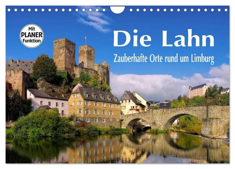 Produktbild: Die Lahn - Zauberhafte Orte rund um Limburg (Wandkalender 2026 DIN A4 quer), CALVENDO Monatskalender