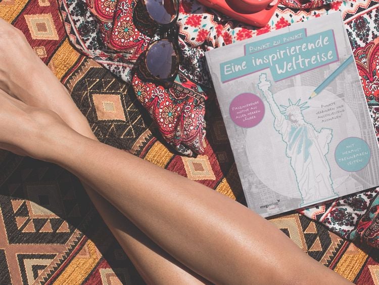 Produktbild: Punkt zu Punkt: Eine inspirierende Weltreise: Malbuch f&uuml;r Erwachsene