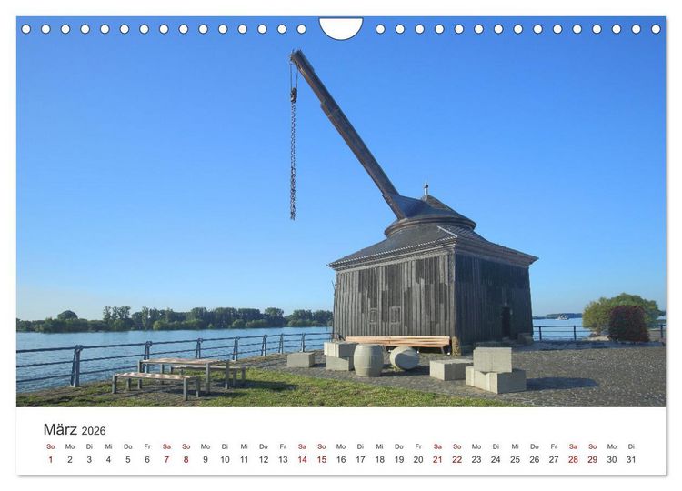 Produktbild: Rheingau - Land des Weines und der Bauwerks (Wandkalender 2026 DIN A4 quer), CALVENDO Monatskalender
