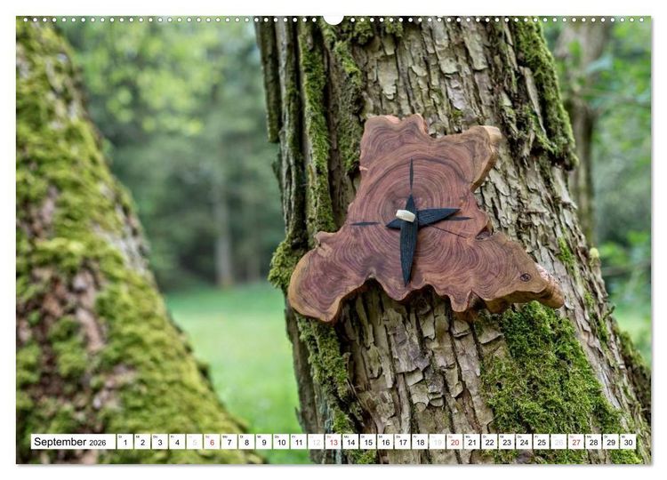 Produktbild: Holz entt&auml;uscht nie (hochwertiger Premium Wandkalender 2026 DIN A2 quer), Kunstdruck in Hochglanz