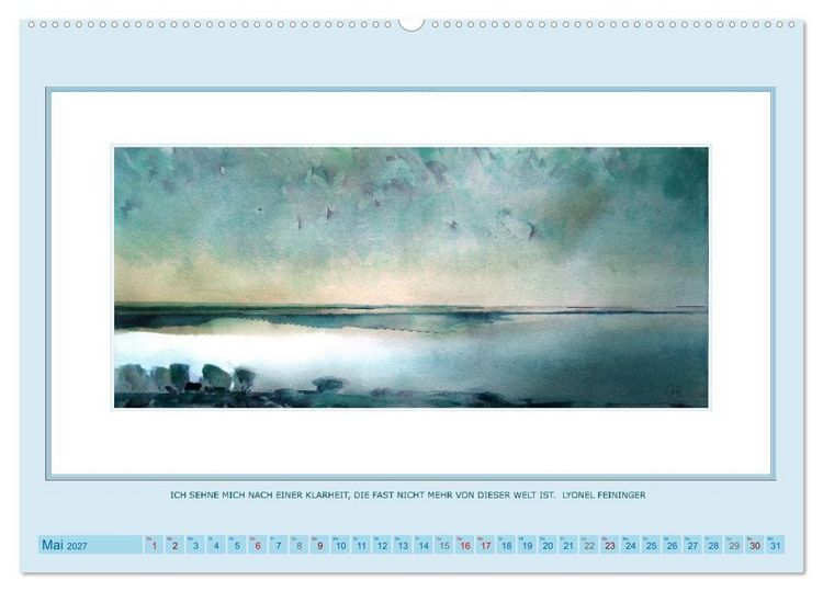 Produktbild: Licht und Linie (Wandkalender 2027 DIN A2 quer), CALVENDO Monatskalender