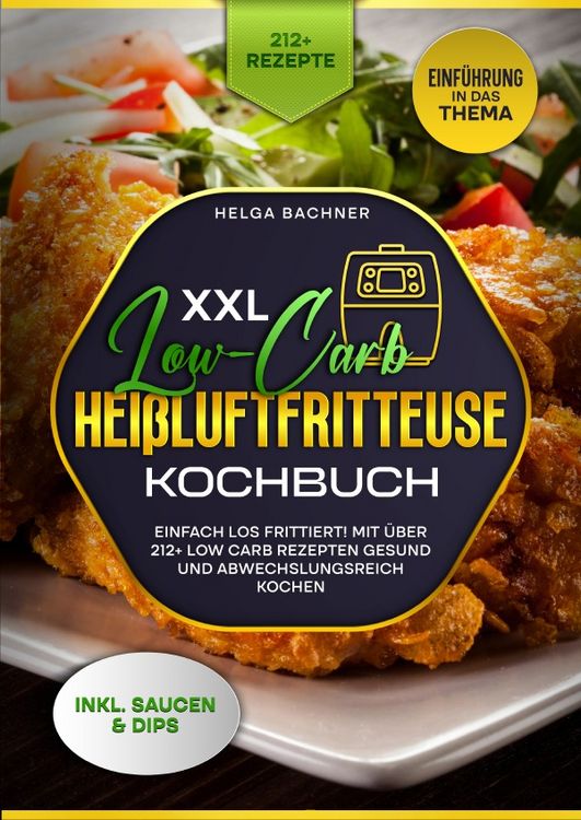Produktbild: XXL Low-Carb Hei&szlig;lufrfritteuse Kochbuch