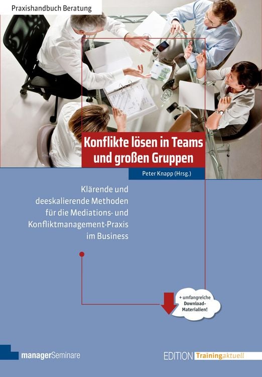 Produktbild: Konflikte lösen in Teams und großen Gruppen