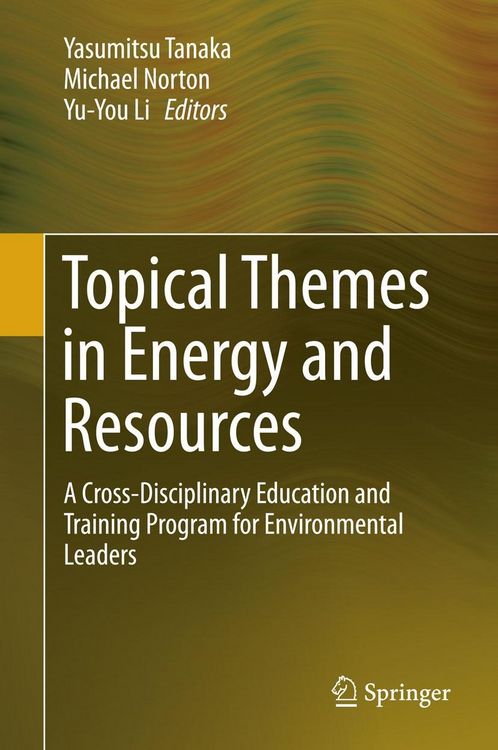 Produktbild: Topical Themes in Energy and Resources