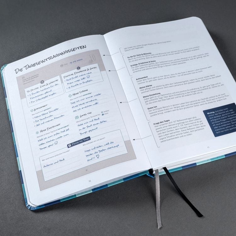 Produktbild: MyMindy Journal, Squary Blue