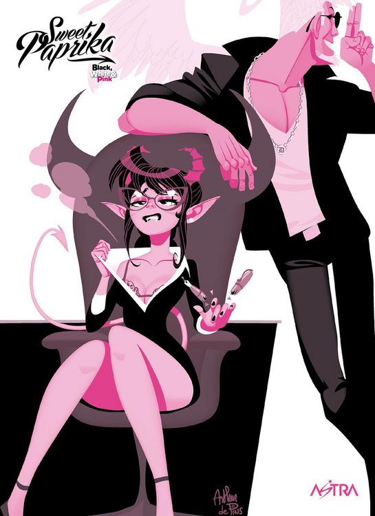 Produktbild: Black, white & pink. Sweet Paprika. Ediz. variant. Vol. 2
