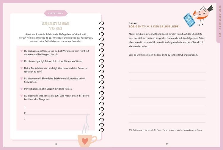 Produktbild: Selbstliebe in 50 Checklisten