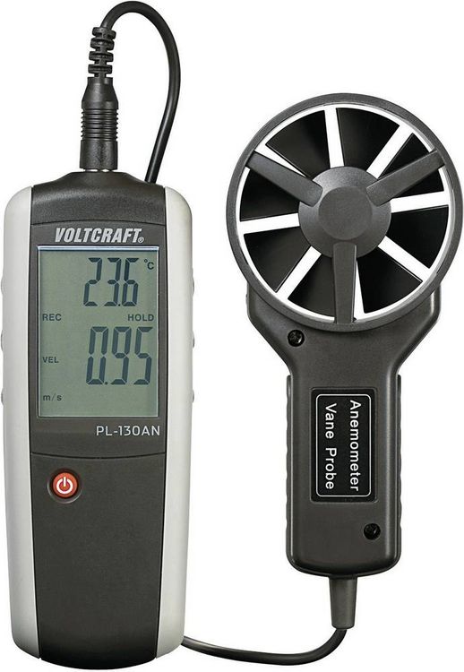 Produktbild: VOLTCRAFT Anemometer PL-130 AN 0.4 bis 30 m/s