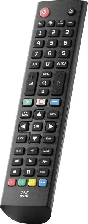 Produktbild: One For All LG 2.0 LG Fernbedienung Schwarz
