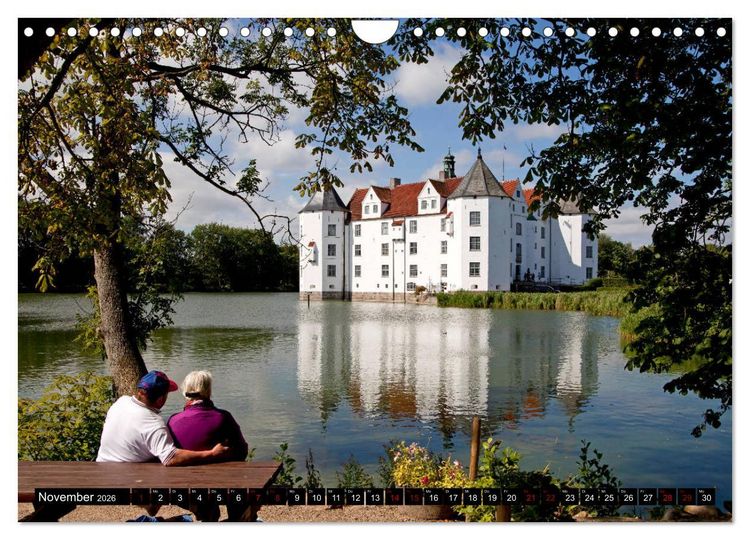 Produktbild: Burgen und Schl&ouml;sser (Wandkalender 2026 DIN A4 quer), CALVENDO Monatskalender