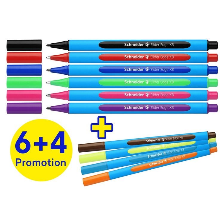 Produktbild: Schneider Kugelschreiber Slider Edge XB, 10er Etui