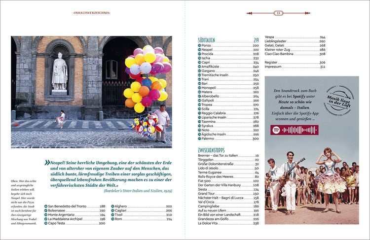 Produktbild: Bildb&auml;nde/illustrierte B&uuml;cher Heute so sch&ouml;n wie damals, Legend&auml;re Urlaubsorte in Italien