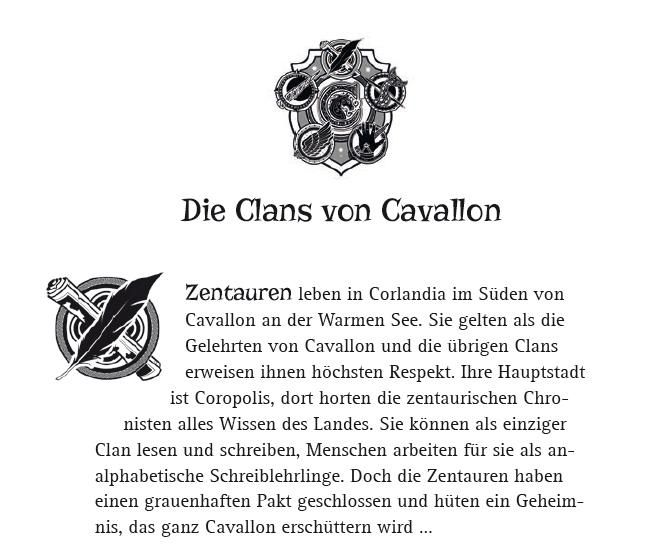 Produktbild: Clans von Cavallon (2). Der Fluch des Ozeans