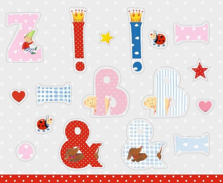 Produktbild: Stickerbuch - BabyGl&uuml;ck - Buchstaben-Sticker